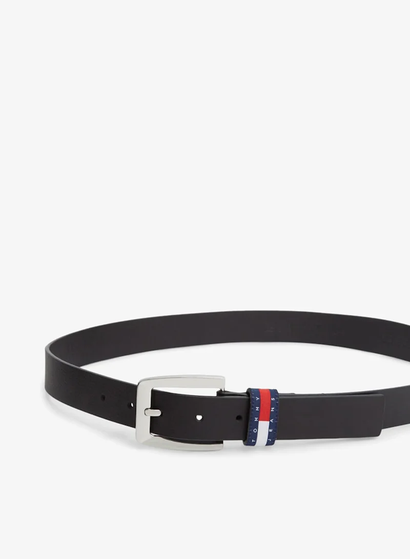 TOMMY JEANS  Tommy Flag Square Buckle Leather Belt for Women | Best Price UAE